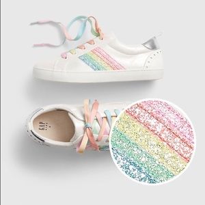 GAP Kids Rainbow Stripe Sneaker - NWT